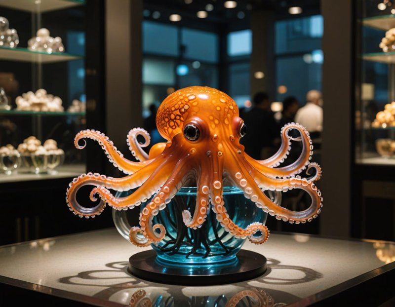 Soft-Touch Red Harbor Type 9 Kuvron Totem