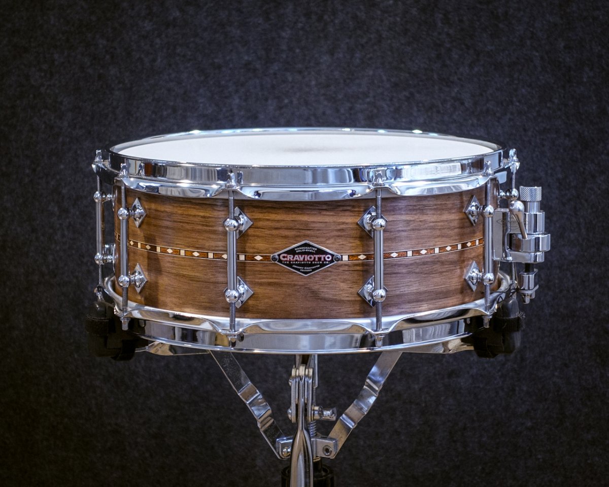 Craviotto Custom Shop Walnut 5.5" x 14" Snare Drum